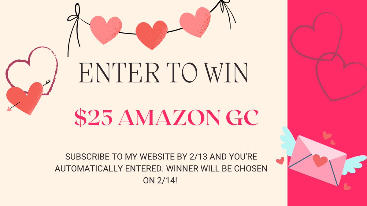 #WritingCommunity THERE IS STILL TIME! Subscribe by 12AM EST Tonight and enter for a chance to win!! #author #writer #AuthorsOfTwitter #blog #Romance #ValentinesDay #Giveaway deannajacksonauthor.com