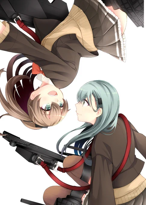 #みなさん3年前の今頃はどんな絵描いてましたか
確か艦これ…と思って探してみたら思った以上に鈴谷と熊野づくしでした。 