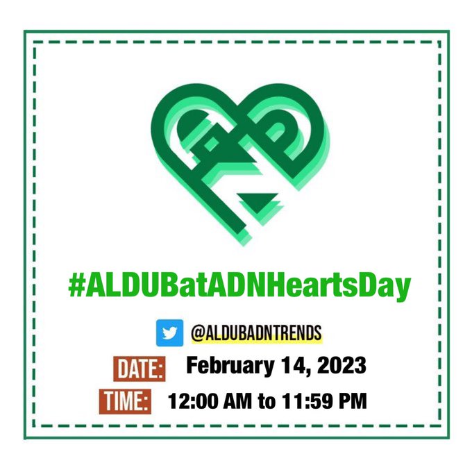 AlDubADNTrends's tweet photo. Love is in the air!  Happy Hearts Day, #ADNFAM! Keep the love flowing. 

#ALDUBatADNHeartsDay https://t.co/CC586UYmbz