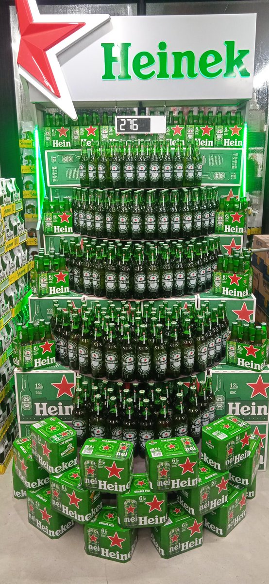 RealVvyper's tweet photo. @Heineken_SA Clean Display https://t.co/KvRx9jtrqE