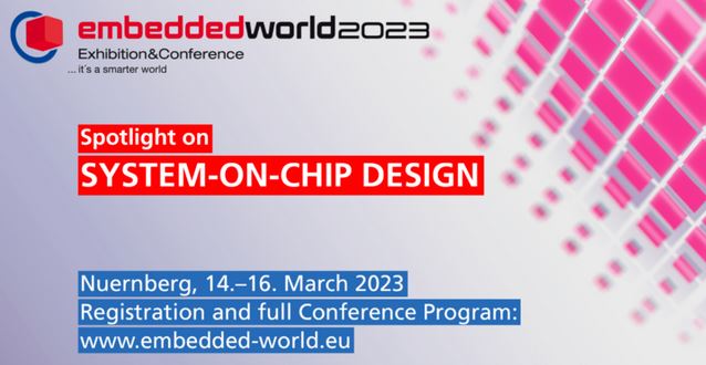 System-on-Chip-Design is one of the most important topics on this years embedded world Conference. Have a look at the program and register here: bit.ly/3DZyaxG #ew23 #embedded #ewC #industry #AI #IoT #semiconductor ts