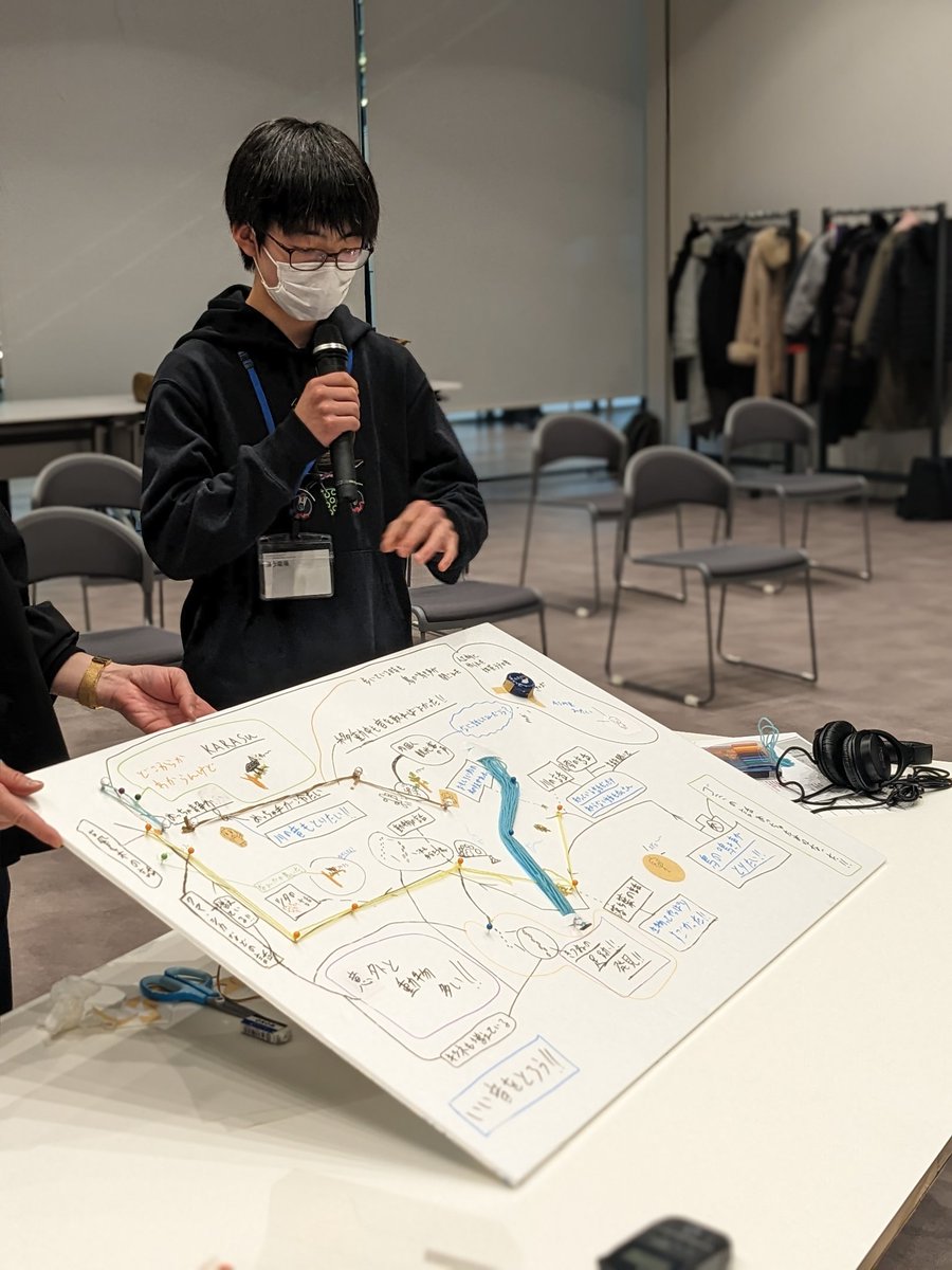 EzolinK's tweet image. CoSTEPとSCARTSが連携したワークショップ「漂う環境」で生態学のお話をさせていただきました。参加者の皆さんは講義で得た知識と北大キャンパス内のいろんな音を地図に表現することに挑戦！皆さんの想像力に圧倒されました。
#CoSTEP #SCARTS