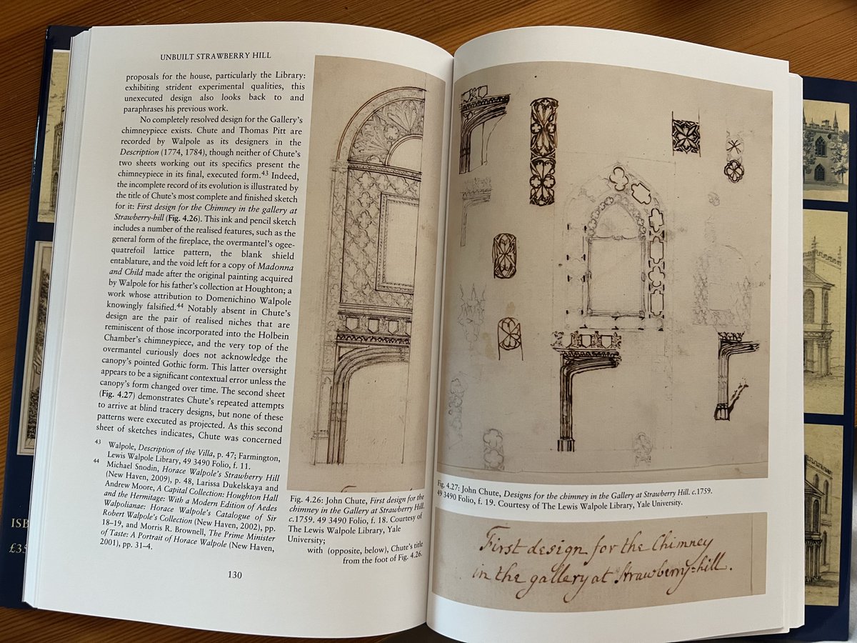 Want to get hold of/read my #monograph—Unbuilt Strawberry Hill—that is the first book to examine the unexecuted #designs for the most famous #Georgian #GothicRevival house, #StrawberryHill? If so, contact the publisher (Shaun Tyas) direct. Details here: harlaxton.org.uk/publications/