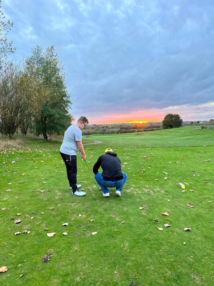 AndyGilford's tweet photo. @EWBlindGolf @NickFaldo006 @NickFaldo006  as a long standing patron of the charity, please can we ask for your help to spread the word of how golf plays a positive impact on peoples lives going through sight loss. Helping families &amp; friends like Baileys get the most out of golf. https://t.co/y9LyO41Uy7