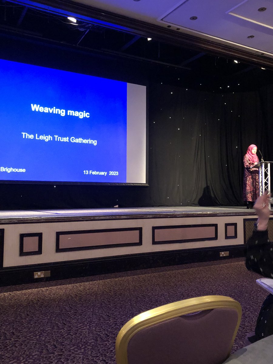MarlboroughPrim's tweet image. Our afternoon is getting off to a great start with our next guest speaker Tim Brighouse - ‘Weaving magic.’ #LTConf23 #teachingconference #education #Inspire