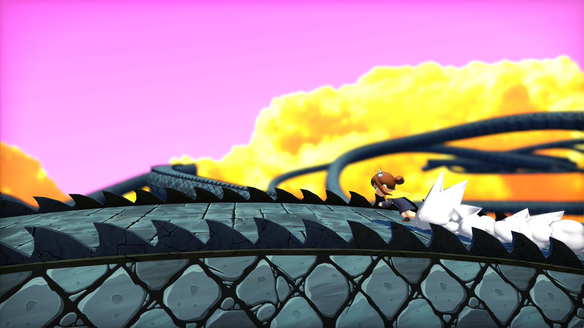 TheOneLCL's tweet photo. Little sneak peek at a little side project I'm working on! "Hat Kid Runs Snake Way!"
#hatintimemods #sideproject https://t.co/lgcJlCbpVI