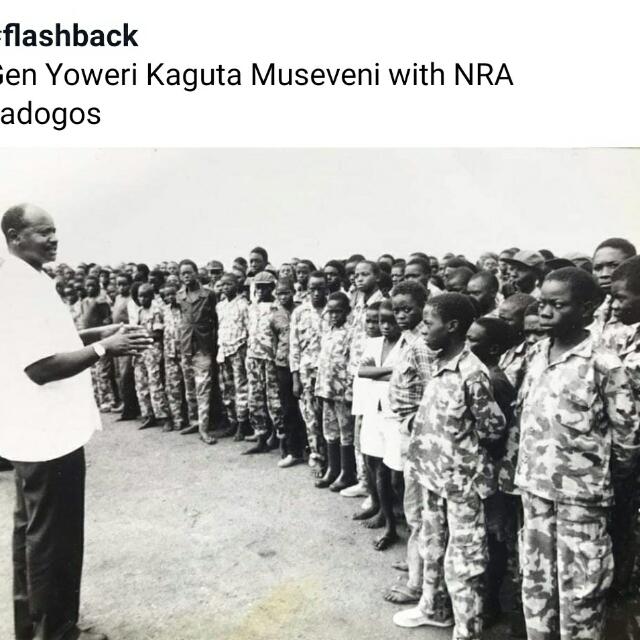 Those who have been saying that former NRA kadogos are nolonger in existence, that they all perished.   I want assure you that are still existing and now very responsible parents and citizen cherishing Gen YKT M7