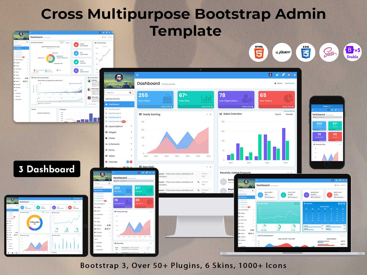 MultiStoreTheme's tweet photo. "Cross Admin - #MultipurposeDashboardTemplate has a 3 dashboards modern design, full-featured frontend.

https://t.co/rD9KpMgBoS

#envato #themeforest #Bootstrap4 #admin #admindashboard #admindashboardtemplate #bootstrapadmintemplate #dashboards #ERPdashboard #Responsivetemplate https://t.co/wBdLIuVJaI