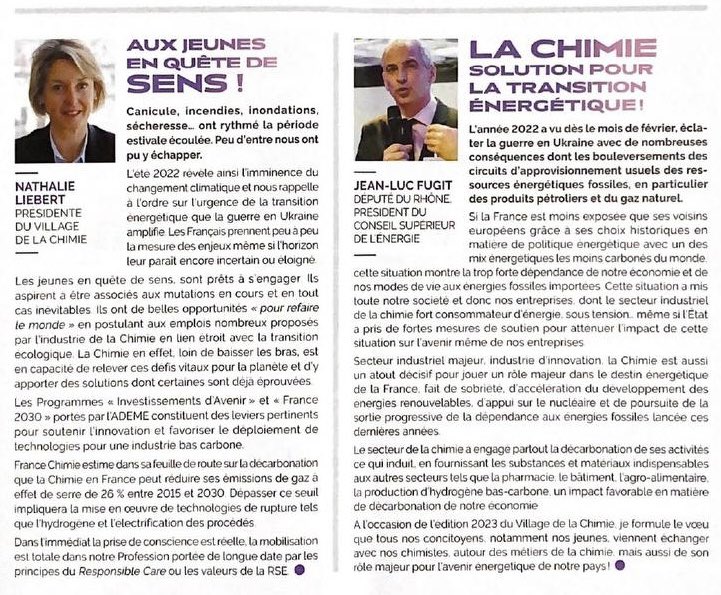 Jean_LucFUGIT's tweet photo. Ravi en tant que chimiste et député, d’inaugurer le @VillageChimie à la @citedessciences pour les 20 ans de la fête de la #Chimie. 
Entreprises et établissements #EnsSup sont venus échanger avec nos concitoyens, car la #chimie, source de progrès &amp; transition énergétique, recrute! https://t.co/xs8pO4yluX