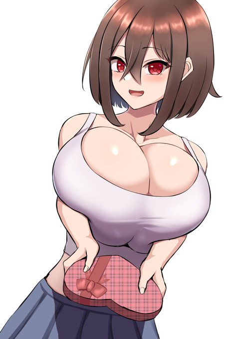 「はい、バレンタインチョコ♡」 