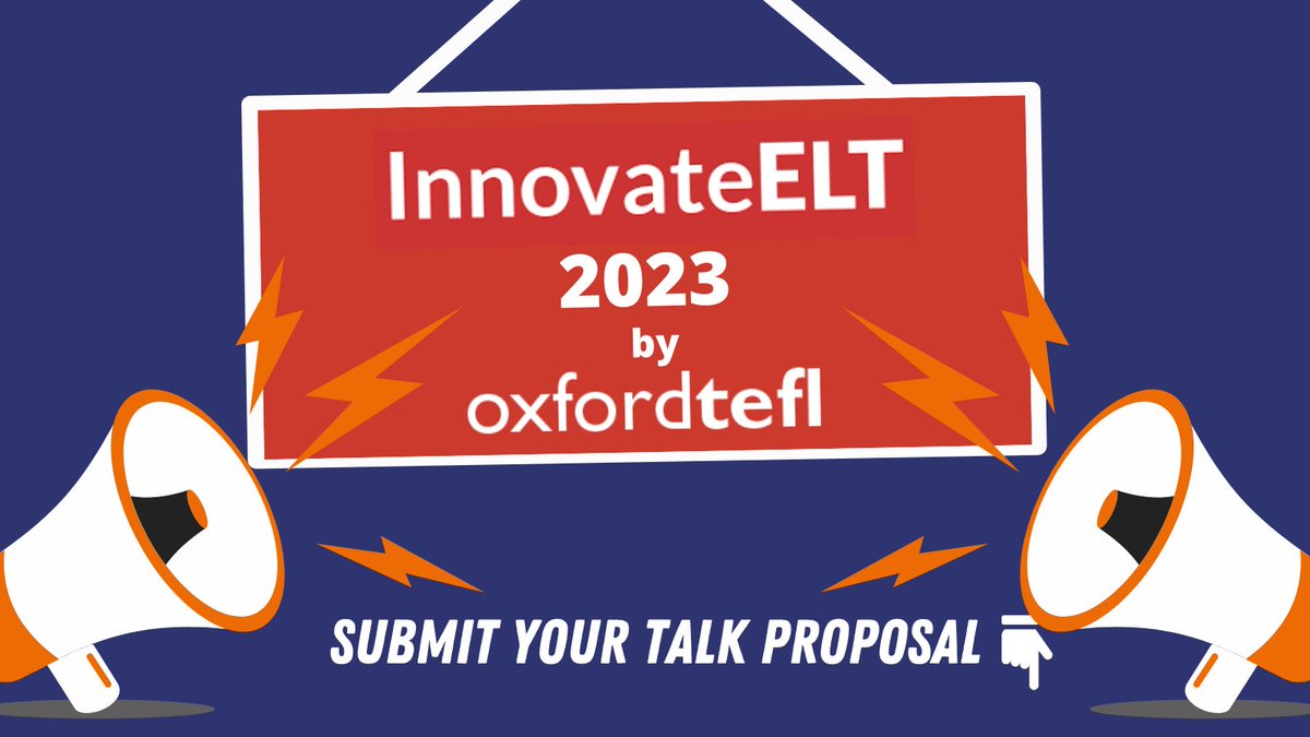 Don't forget, the Call for Papers deadline for this years #InnovateELT conference is this Friday Feb 17th! Submit yours here: tinyurl.com/uy2dk79n #IELT23 @InnovateELT #conference #barcelona #ELTevent #ELTconference #teacherdevelopment #ELT