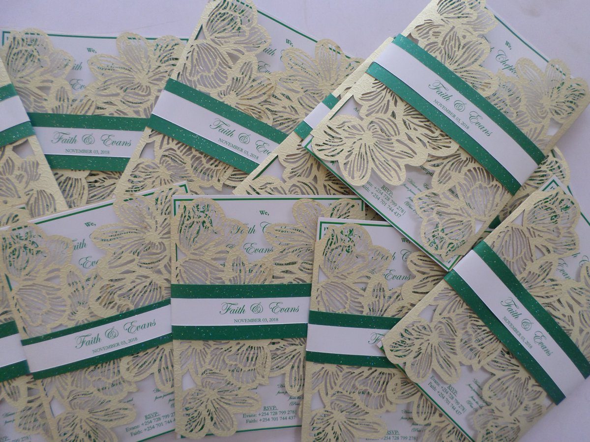mimcreations's tweet photo. WEDDING INVITATION CARDS offer: 
From kshs. 50 per card
FREE e -card!!!FREE USHER TAGS
CALL/TEXT/WHATSAPP 0701865157.
https://t.co/zHivCJnX4f
#KenyamightlooseWRC #LinetToto #Kindiki #Biwott #Natembeya #NyayoStadium #Fearwomen #Binance #RiggyG #GovNassir #Valentinesday #STDS https://t.co/3Dsvv3rPmd