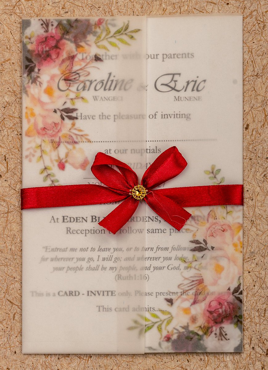 mimcreations's tweet photo. WEDDING INVITATION CARDS offer: 
From kshs. 50 per card
FREE e -card!!!FREE USHER TAGS
CALL/TEXT/WHATSAPP 0701865157.
https://t.co/zHivCJnX4f
#KenyamightlooseWRC #LinetToto #Kindiki #Biwott #Natembeya #NyayoStadium #Fearwomen #Binance #RiggyG #GovNassir #Valentinesday #STDS https://t.co/3Dsvv3rPmd