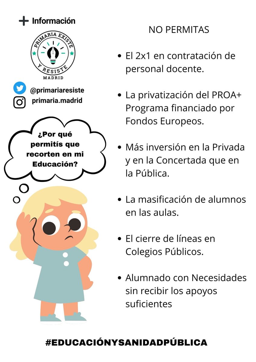 Primaria Existe Madrid tweet media