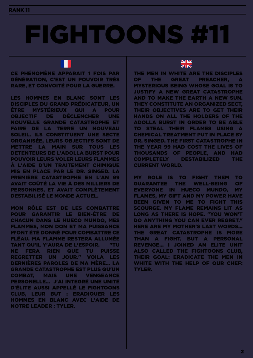 Fightoons #11
Rank : 11
Owner : @99Nono_ 
 
This one has fire hair &amp; a special power. His name is "The Demon" 😈

#MultiversX #Elrond $EGLD <a href="/FightoonsStudio/">FIGHTOONS😈</a>