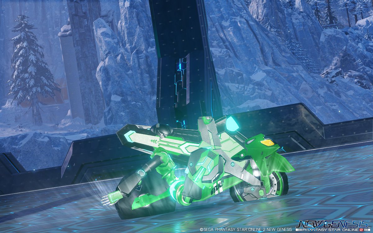 #PSO2NGS #ナナカードの工房
変形バイクキャスト