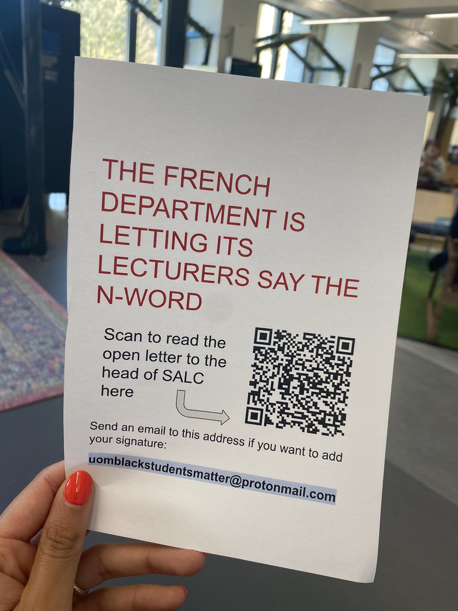 KidsOfColourHQ's tweet photo. 📣📣📣📣📣📣

We are at the University of Manchester with students who just walked out of their lecture to protest the racism they’ve experienced or witnessed within their journey. 

They’ve put together an open letter to sign, they recognise it’s a long read, and appreciate your https://t.co/20umWVhpe9