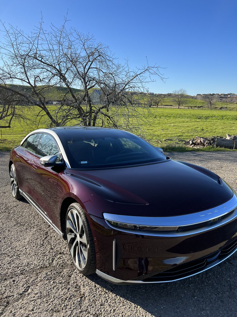 doll_debbie's tweet photo. They say money can’t buy happiness, but love can’t buy a Lucid either. #loveisintheLucidAir #lucidownersclub #sundaydrives @lucidmotors https://t.co/myYwuWGfVF