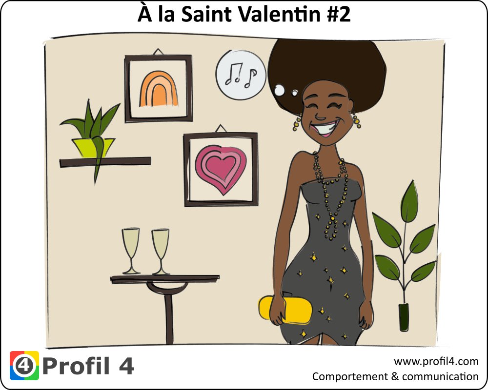 profil4com's tweet photo. 🔴🟡 À la Saint Valentin 🟢🔵

Comment les profils #disc vont-ils passer le 14 février ?

Retrouvez nos autres bd en ligne : https://t.co/Bb6dCIqhE5

Comportement et communication
https://t.co/Na6tlJpFns

#testdisc #testdiscgratuit #stvalentin https://t.co/uSaJyq3E15