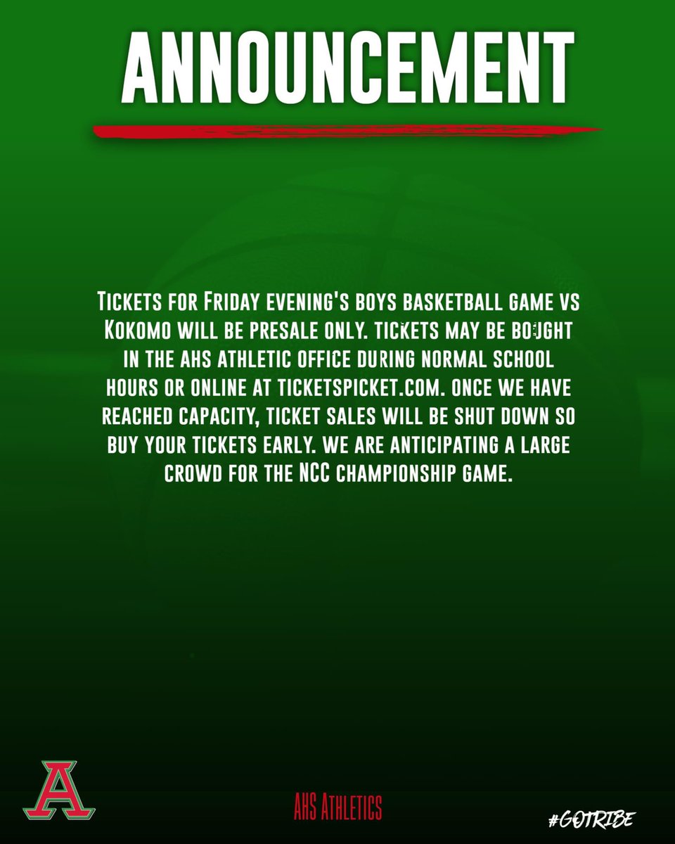 Anderson High School tweet media