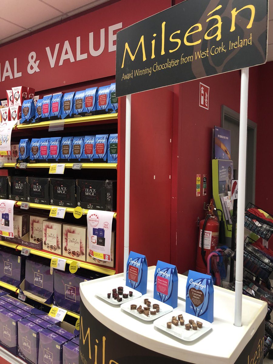 MilseanChocolat's tweet photo. Milk or Dark #Chocolate lover ? try our selection @KinsaleSuperVal #Kinsale, ideal for #ValentinesDay #MothersDay &amp; More. https://t.co/jFGyR8RnQQ
