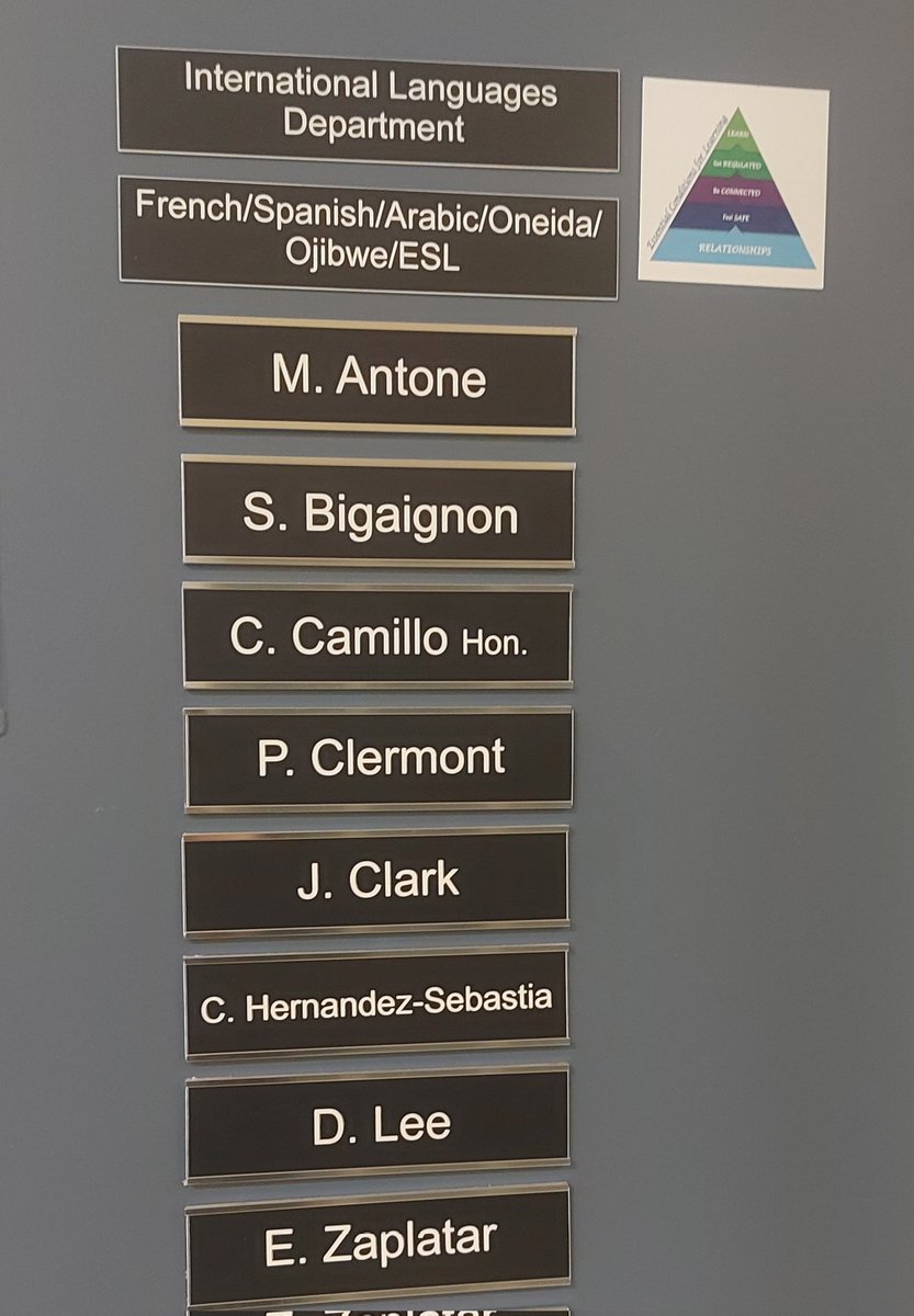A new semester and another fantastic team <a href="/SaundersOne/">Saunders Secondary</a> Languages department. We also acquired an honorary member too! <a href="/CharleneCamillo/">Charlene Camillo</a>