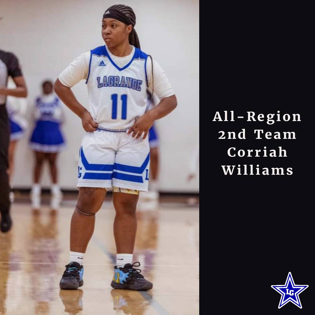 Big ups to two of our Lady Grangers for being recognized in Region 4-AAAA All Region.

Corriah Williams-2nd Team
Brittney Heard - Honorable Mention