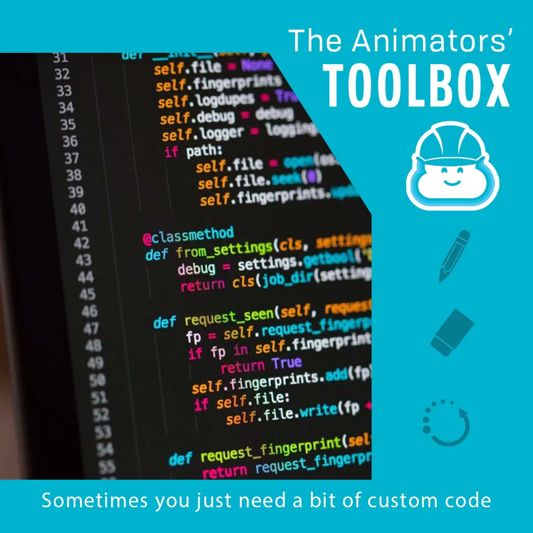 SL_Animation's tweet image. What’s in the #AnimatorsToolbox this week? Sometimes the best way to do something just doesn’t exist yet! That’s why we use pieces of custom code to bend things to our will! 

#animation #code #bespoke