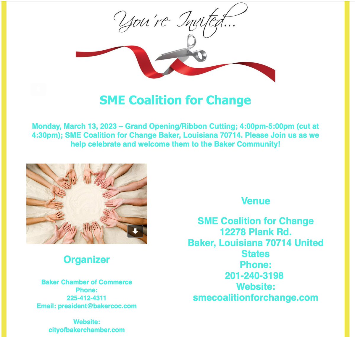 BakerCommerce's tweet image. Coalition For Change