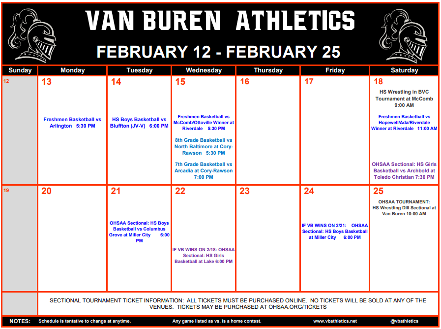 Van Buren Athletics (@vb_athletics) on Twitter photo 