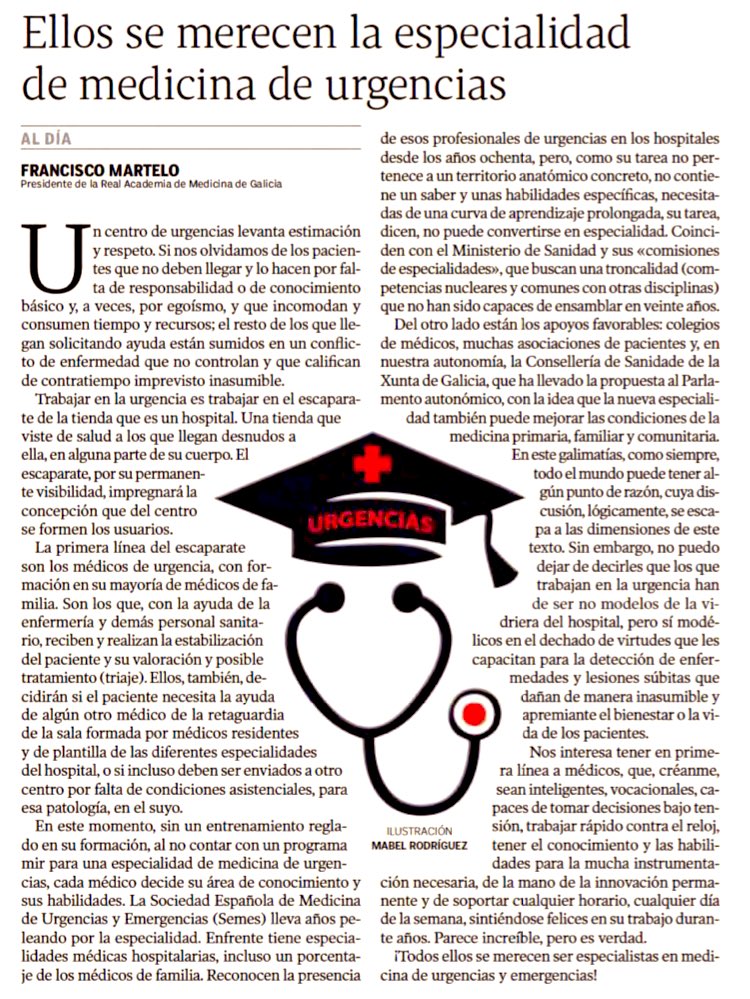 Febrer 2023
No poden parar-nos 🌊 
#EspecialidadUrgenciasYA #EspecialidadMUE #EspecialidadEUE 
#TES
<a href="/SEMES_CV/">SEMES_CV</a> <a href="/millanjav/">Javier Millán</a>
Junts ho conseguirem
<a href="/CarolinaDarias/">Carolina Darias</a>
<a href="/sanidadgob/">Ministerio de Sanidad</a> 
<a href="/sanchezcastejon/">Pedro Sánchez</a>