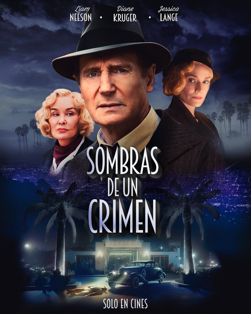 El gran #LiamNeeson le dará vida al detective #Marlowe y está dispuesto a llegar a cualquier límite para resolver el caso. #SombrasDeUnCrimen, 🧐💥🎬 Próximamente solo en cines.