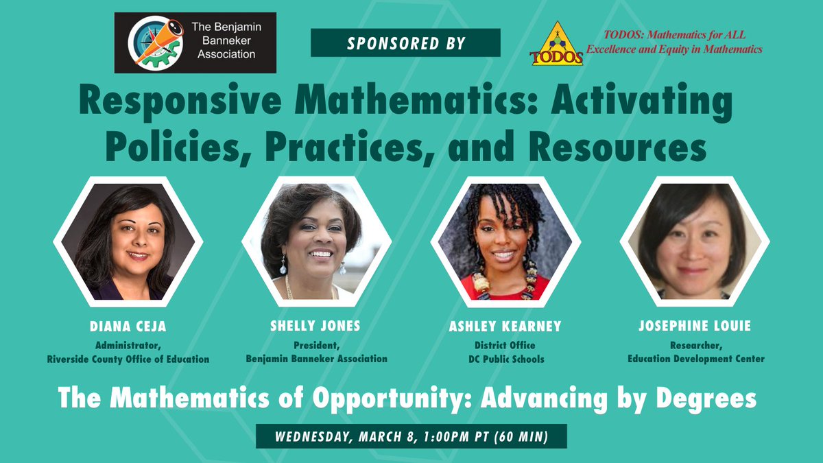 bbamath's tweet photo. We’re thrilled to sponsor an upcoming panel at @JUST_Equations’ annual conference #TMO23! Join policymakers, advocates, and educators to consider how #math #education can be a force for opportunity and change.
Register today: https://t.co/eUqEh1JZxf
#TMO23
#JUST_Equations https://t.co/XYcuTHi2hJ