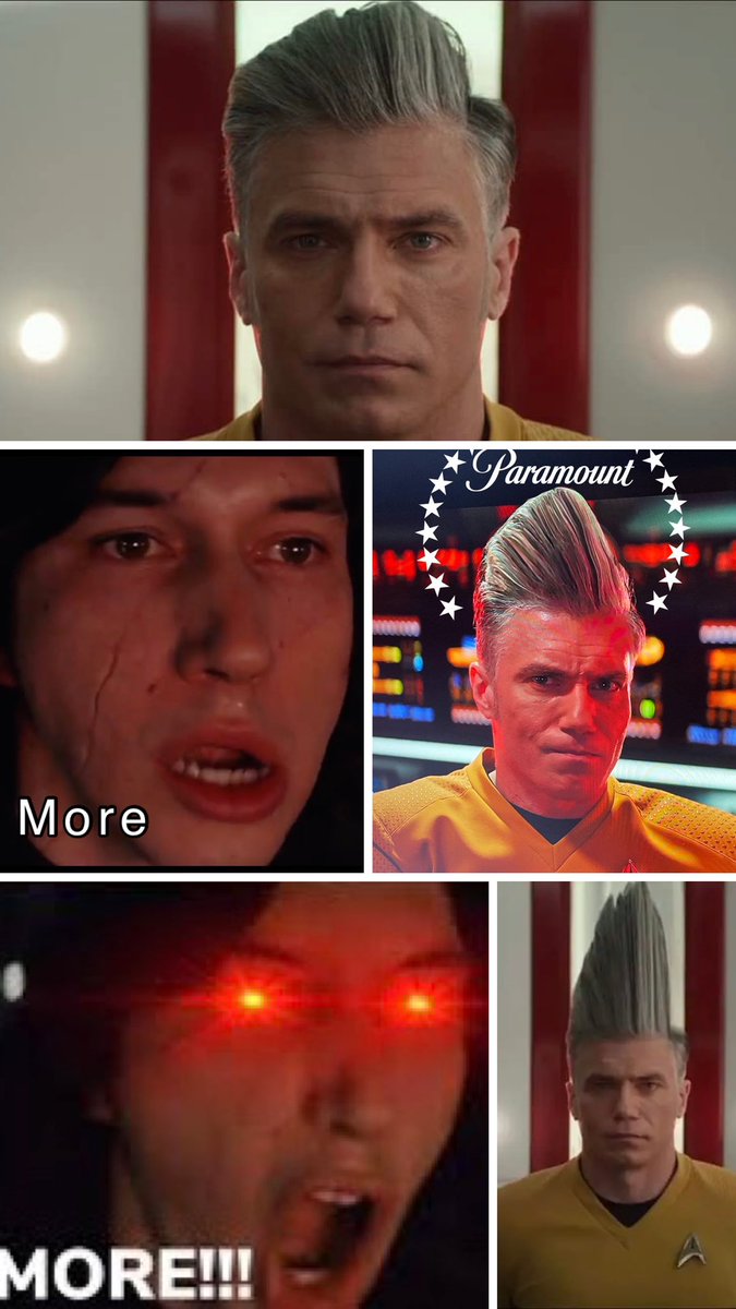 FuzzyOptimus's tweet photo. Me when @StarTrekOnPPlus  drops all the Trek: https://t.co/2czSVb8xjV
