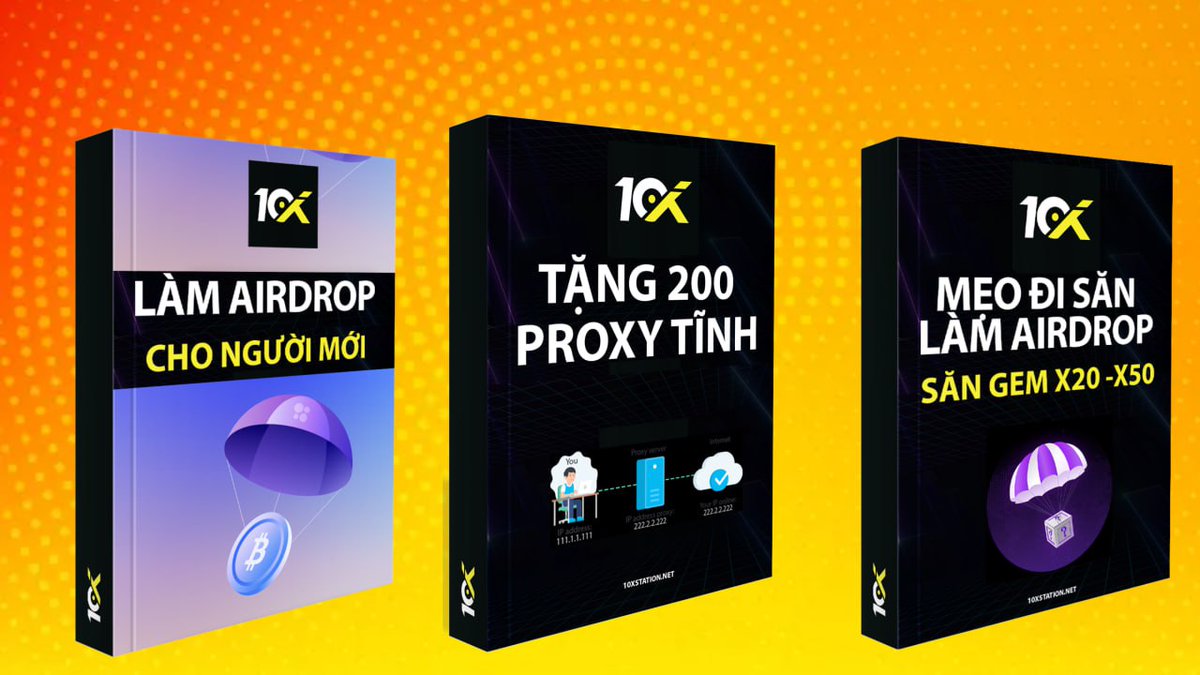 Airdrop 200$ proxy tĩnh dành cho những ae nuôi tài khoản và săn gem tránh bị ban tài khoản

Tặng 3 ebook dành cho 500 bạn đăng kí sớm

1. Cách nuôi hàng loạt tài khoản
2. Bí quyết đi săn gem airdrop để x20, x30
3. Cách làm airdrop dành cho người mới

Link bên dưới