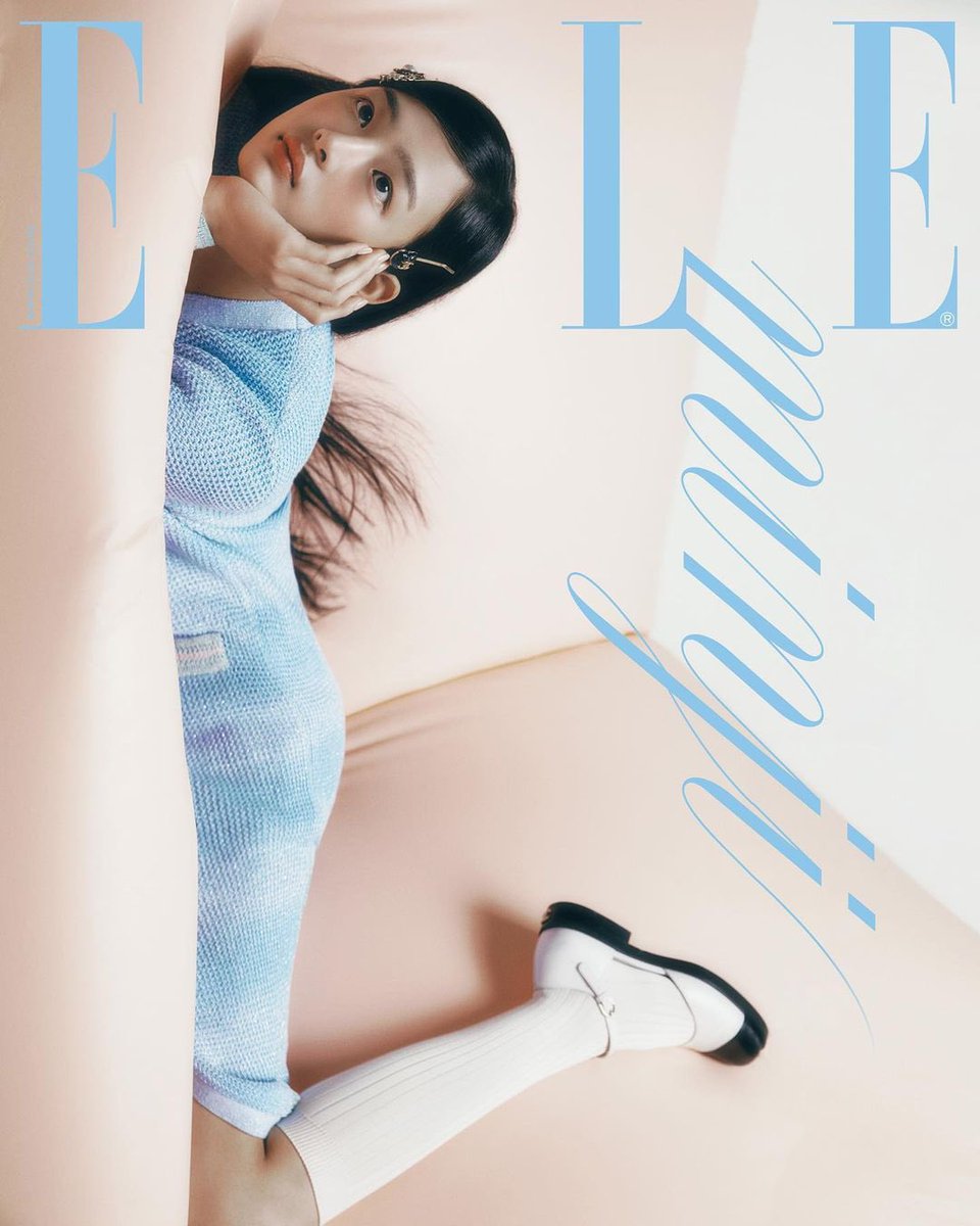 vltngirl's tweet photo. kim minji of newjeans on the cover of elle korea march ‘23, as chanel’s new ambassador https://t.co/pcBSeTdqr2