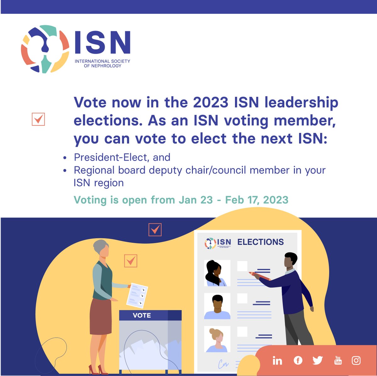 Int Society of Nephrology tweet media