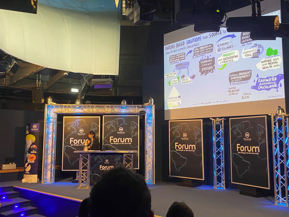 H2OSource2sea's tweet photo. Retour en images sur l'événement final du projet @H2OSource2sea "Des Solutions fondées sur la nature de la source à la mer pour le #climat!". 
Présentation des outils créés et les solutions fondées sur la Nature mises en place. Une belle occasion de célébrer les #zoneshumides! https://t.co/MzAvF1uEBN