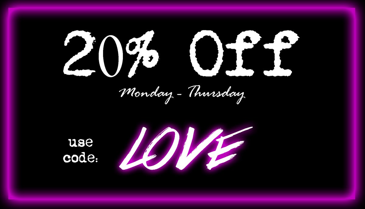 LUXE_GSO's tweet photo. It's LOVE Week! Coupon inside + this week's temp store hours - https://t.co/HsUJD3T1WM https://t.co/7at3QzHXUL