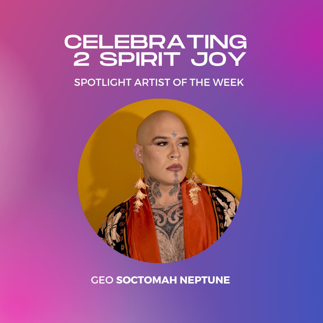2SinMotion's tweet image. Geo Soctomah Neptune is a highly skilled Indigenous Passamaquoddy basket weaver, drag performer, and model. As a Two-Spirit creator, they work with Passamaquoddy and other Wabanaki youth to maintain cultural arts by teaching basket weaving in Maine.

#2spirit #2spiritartist