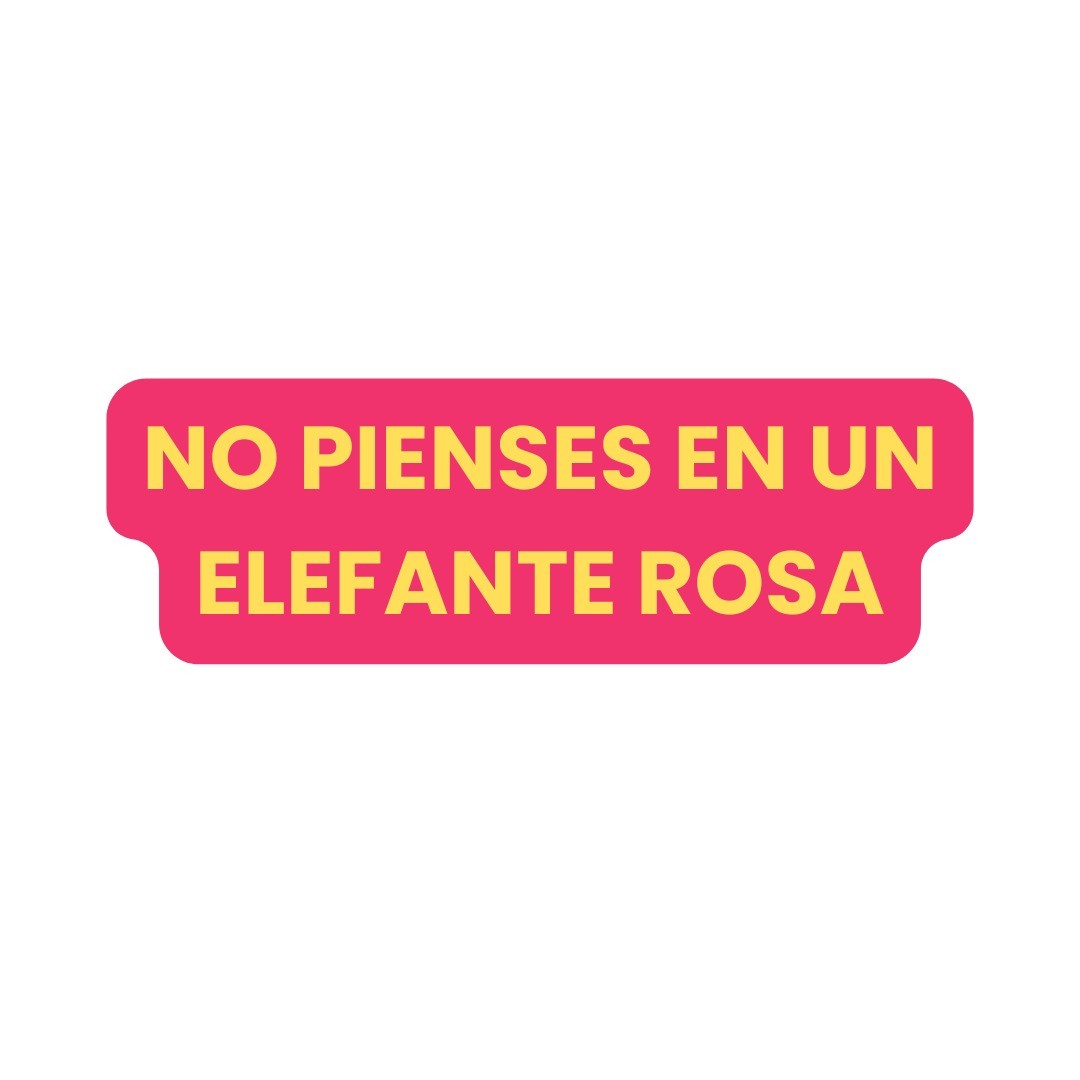 Chopacasti's tweet photo. Tratar de suprimir un oensamiento es imposible, incluso es contraproducente porque produce justamente el pensamiento uno estaba tratando de evitar. 

en un estudio de investigación les pidieron a un grupo de personas que pensaran en un oso blanco (A) y a otro grupo que no pensara https://t.co/wRwsJiKbdj