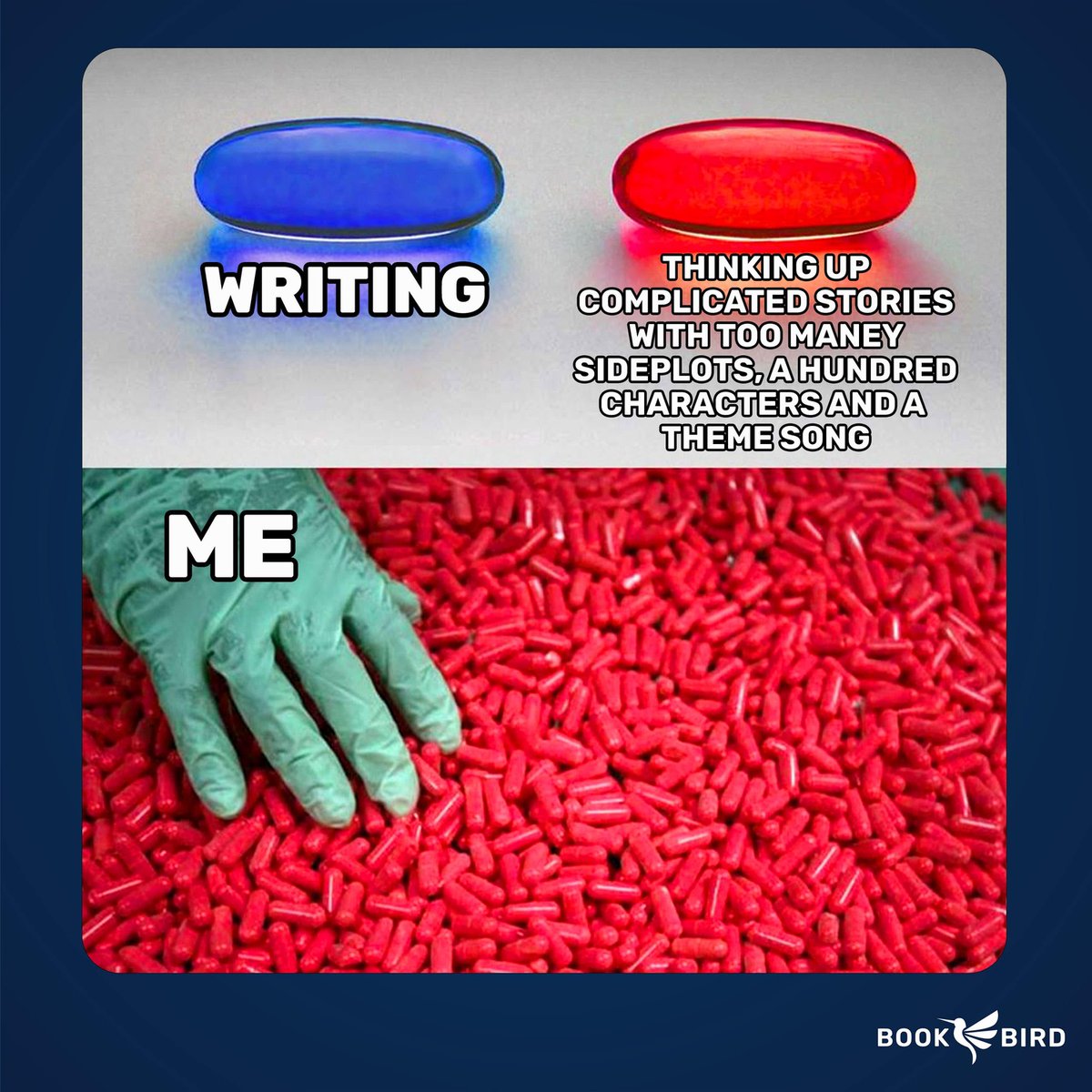 Red Pill or Blue Pill? 

#selfpublishing #selfpublishingauthor #author #authors #authorlife #indiepublishing #writer #publishedauthor #kdp #amazonkdp #writing #writingcommunity #writingtips #writinginspiration #books #booklover #bookshelf #publishing #amwriting #indiewriter