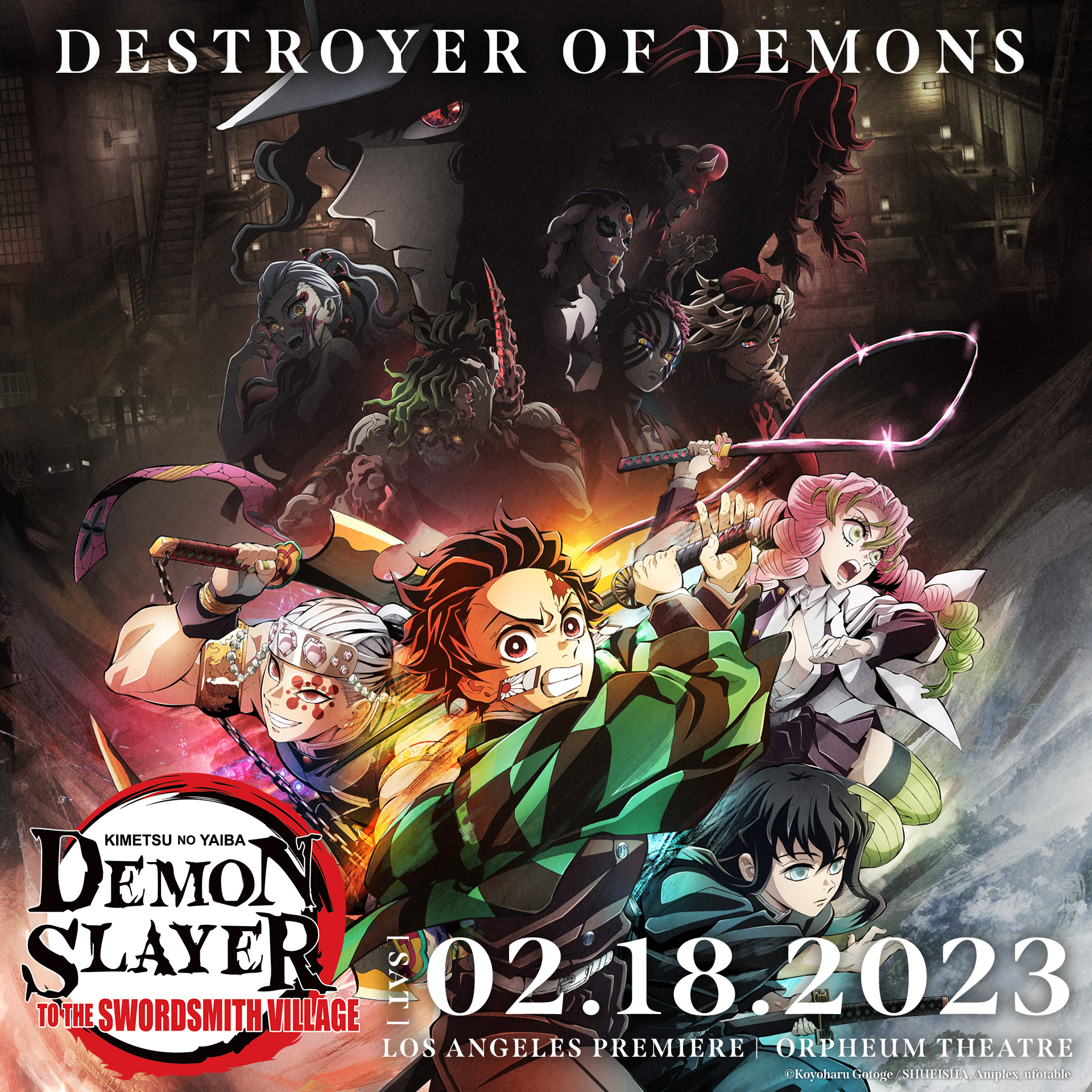 Demon Slayer' Season 3 Swordsmith Village Arc L.A. Premiere
