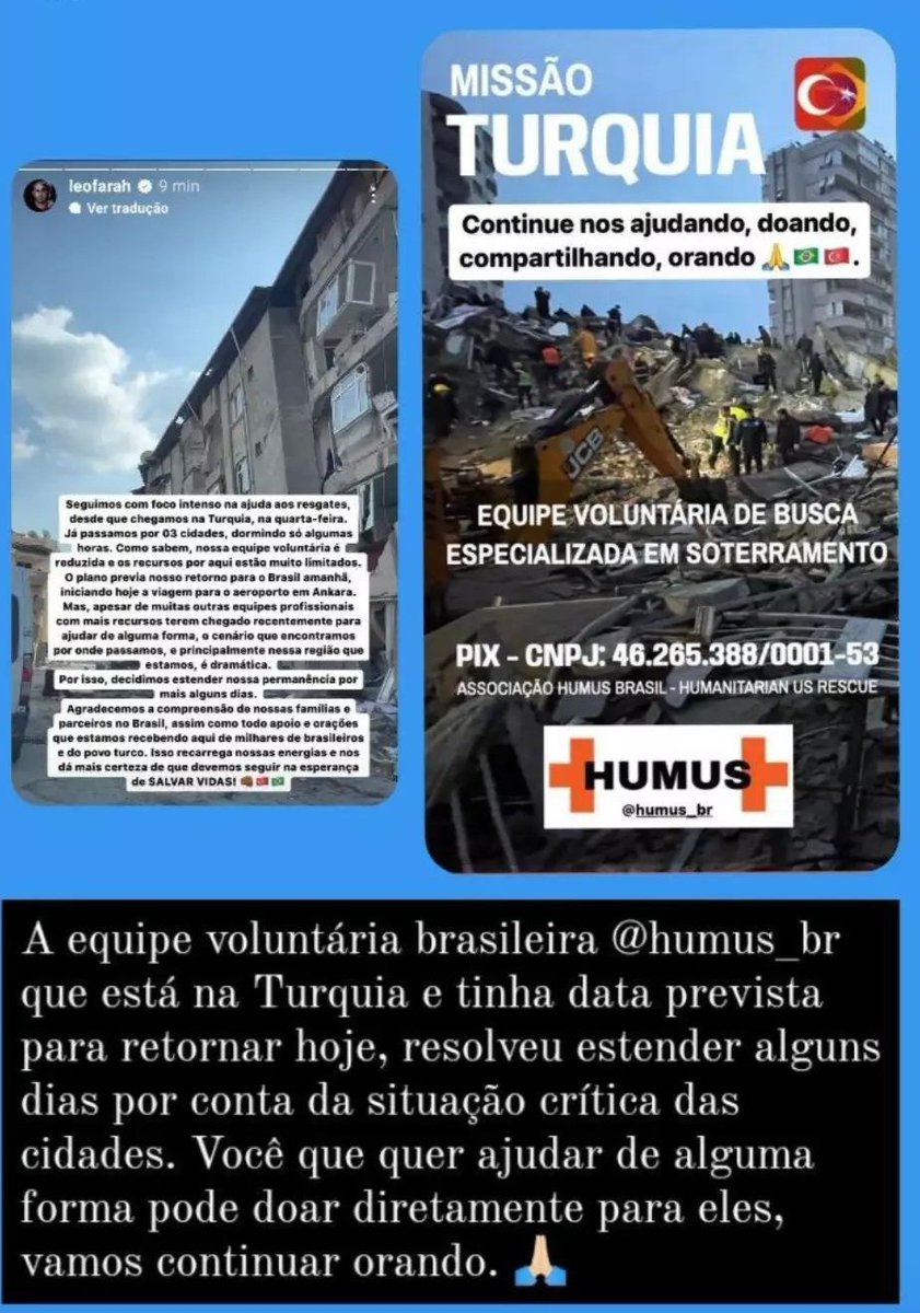 DuscovRosana's tweet photo. É sobre isso! 👇👇👇👇👇
Essa é a razão para ajudar mais ainda 👏👏👏👏👏👏
@humus_BR
#PrayforTurkiye
#PrayforSiria https://t.co/rA2n2C3h9u