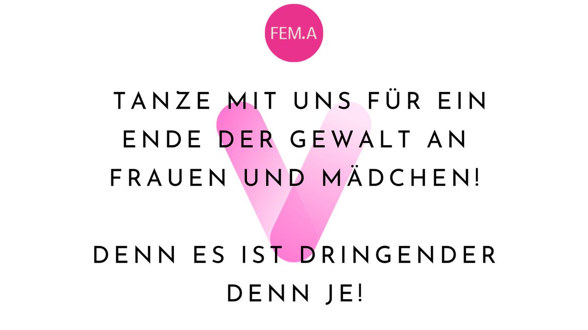 #Tanze Deine #Solidarität!
Setz mit uns ein Zeichen gegen #Frauenhass! Wir tanzen morgen mit @obr_at am Aktionstag gegen Gewalt an Frauen & Mädchen: 14. Februar 2023 ab 17:30 am Platz der #Menschenrechte in Wien!

#vday #verein_fema #obra #GegenGewaltanFrauen #RISE
