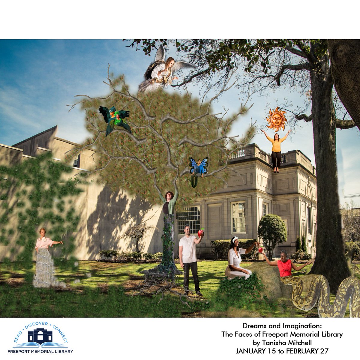 ASKFML's tweet photo. Today's #artoftheday is from 2018-19 when the Arts Season's theme was Nature & the Garden of Eden. The current lobby exhibit is on view until February 27.
#freeportmemoriallibrary #libraryexhibit #photography #contemporaryart #longisland #exhibition #artexhibit #freeportny https://t.co/GESFxjeUSW