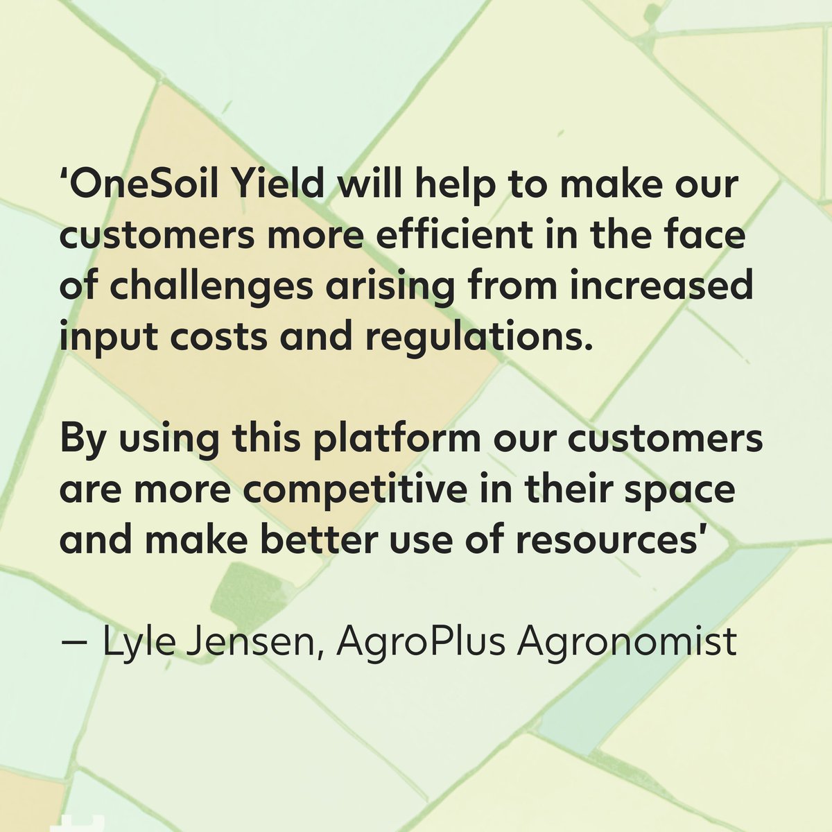 We are honored to announce our new partnership with AgroPlus — new dealer of OneSoil Yield platform in Canada! 🇨🇦 @LyleJensen6 @HoldingsAgro @AgroPlusSolns @Agroplus5 @AgroPlusLeth 🌱 Want to join our dealer network? Apply now: bit.ly/3FGbr9Q