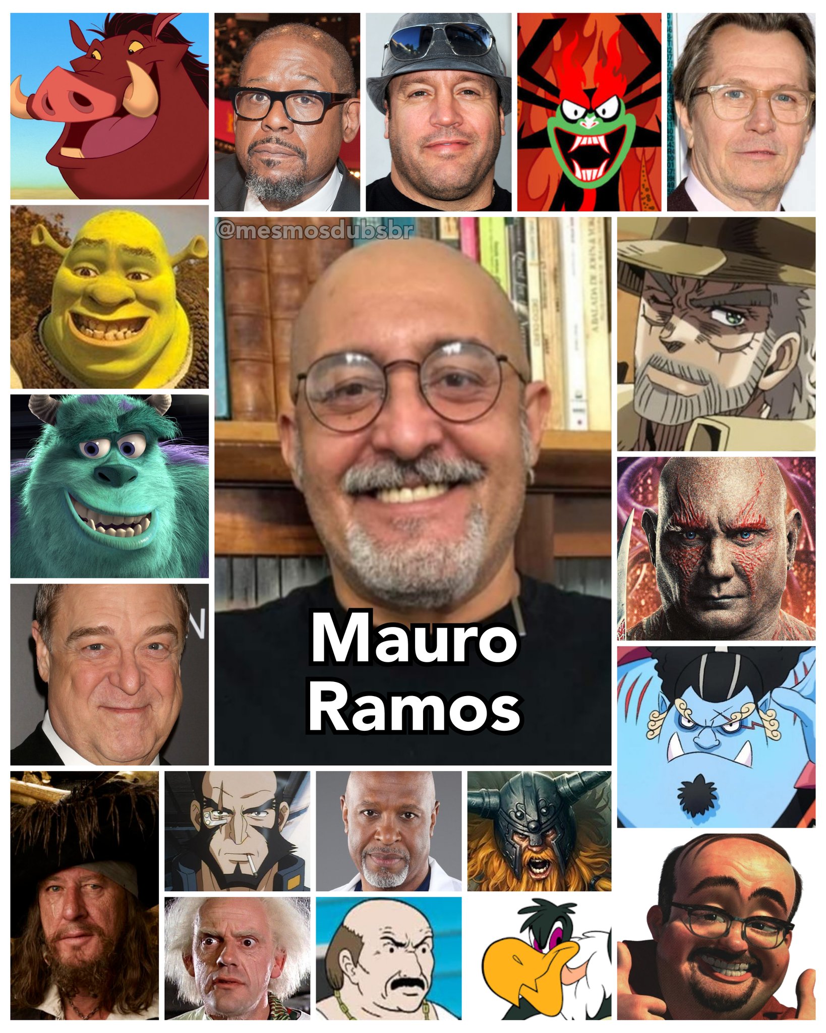 O Multi Talentoso Mauro Ramos, Dublador do Toppo #anime