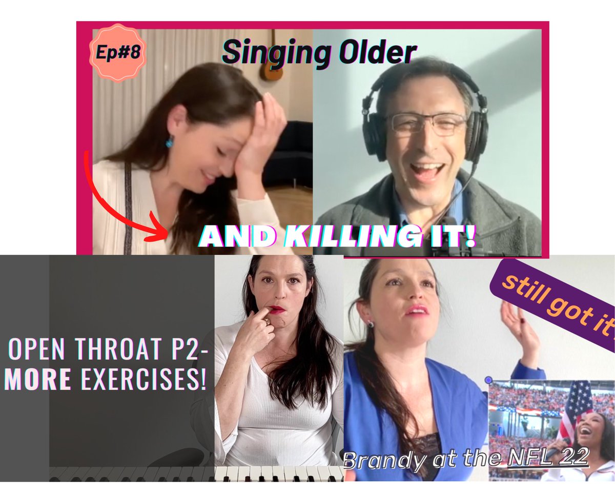 singwellin's tweet photo. What should the next YT video be?
1) Ep.8 of the Singwell Karaoke Show: singing older &amp; killing it!
2) Open throat tutorial P2
3) Reaction to Brandy 

Comment and let me know!

#singinglover #vocalcoachreacts #brandyrocks #voicetips #getonstage https://t.co/heIVsPJ2UE