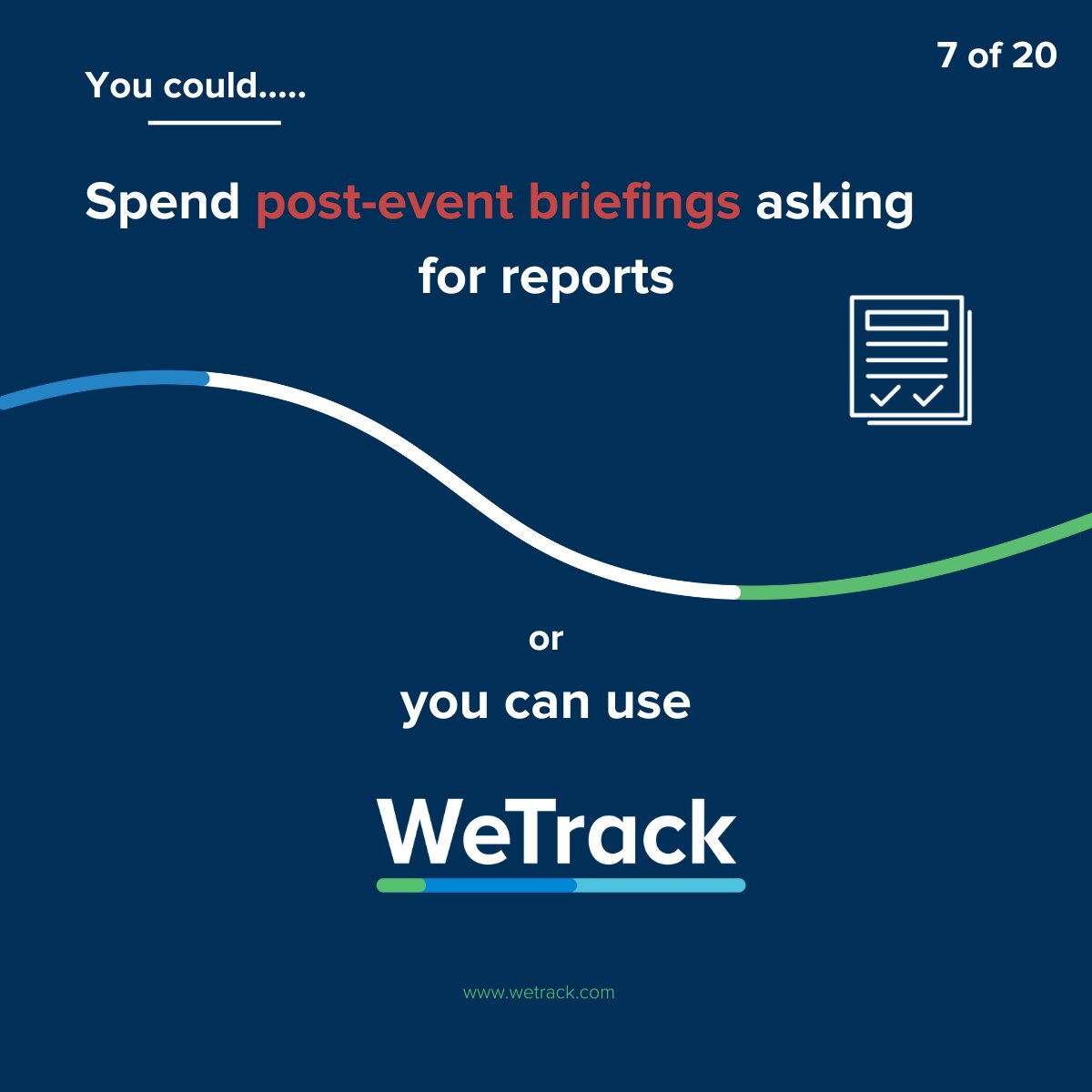 Event professionals know that